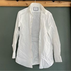 Charles tyrwhitt white button down - non iron extra slim fit